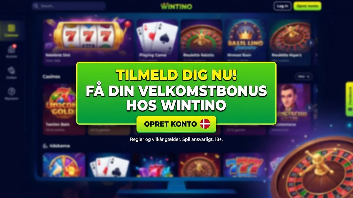 Tilmelding med bonus